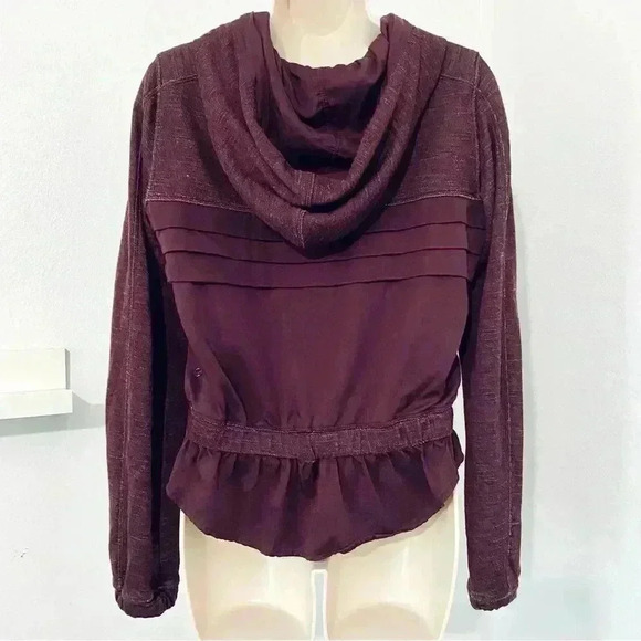 Lululemon Sattva Y2K Cropped Wool Jacket Full Zip Athletic Retro - Picture 9 of 17